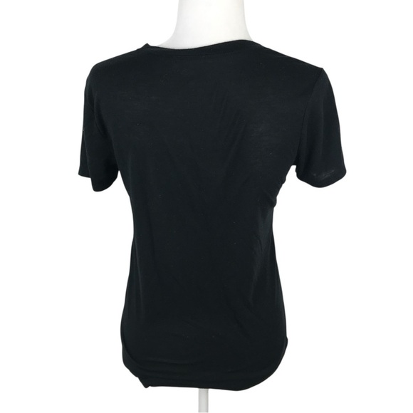 Disney Black Mickey Mouse Short Sleeve Tee Size M - Picture 4 of 5